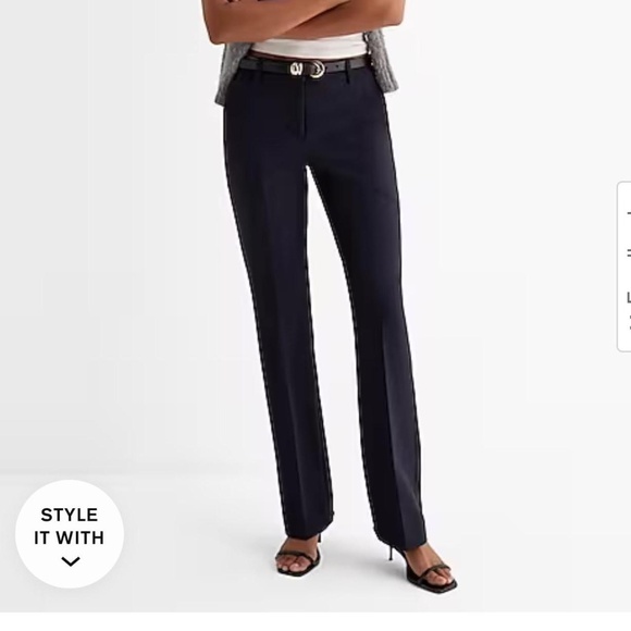 NWT Express Editor Boot Low Rise Pant – Size 2L - Picture 1 of 4